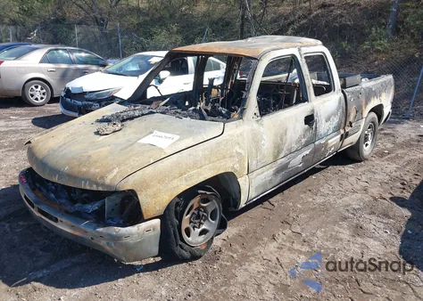2001 Chevrolet Silverado 1500 Ls from USA, damaged, VIN 2GCEC19V611308488